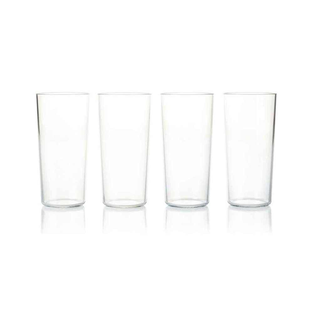 NEW Tupperware Clearly Elegant Tumbers Set of 4